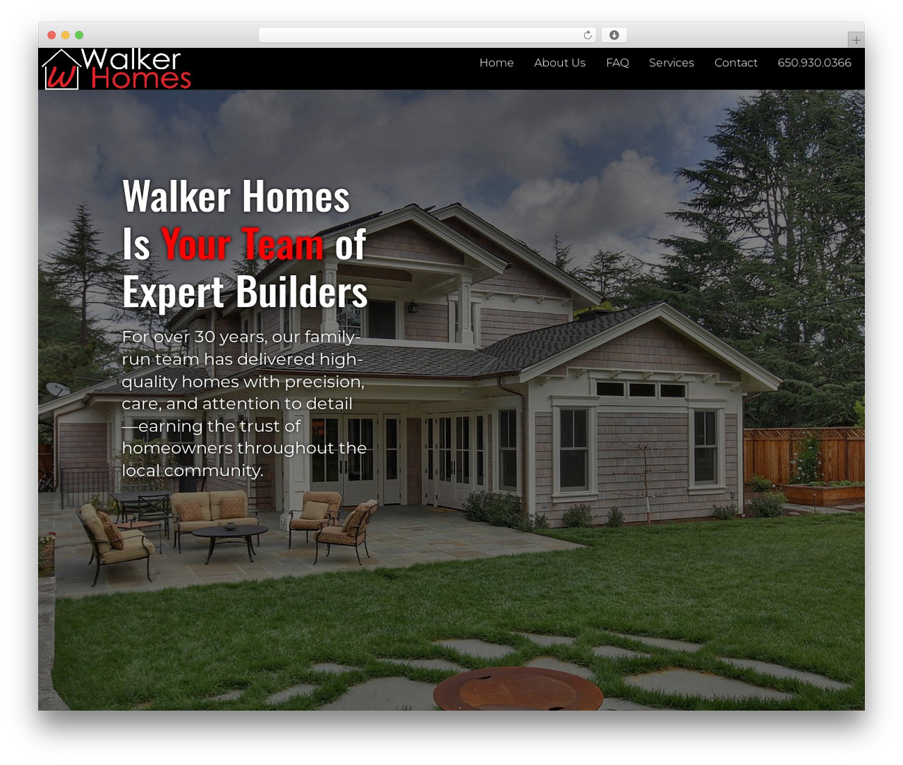 Beaver Builder Theme WordPress theme - walkerhomes.net