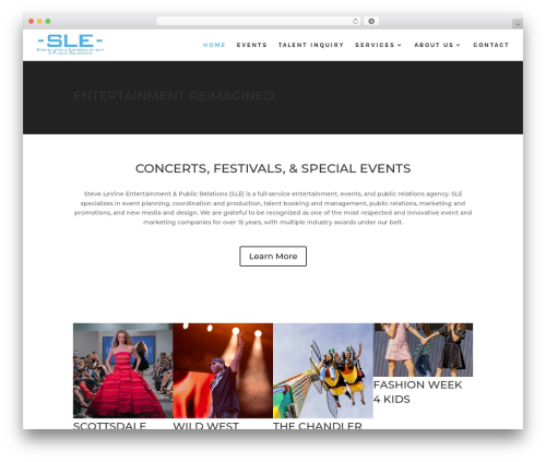 Divi top WordPress theme - slentertainment.com