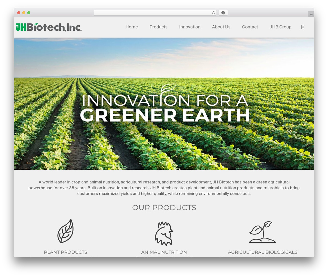 edsbootstrap WordPress theme - jhbiotech.com