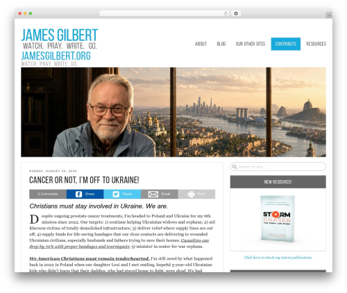 Get Noticed! WordPress theme - jamesgilbert.org
