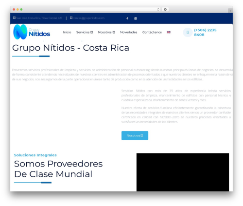 Marino WordPress theme - gruponitidos.com