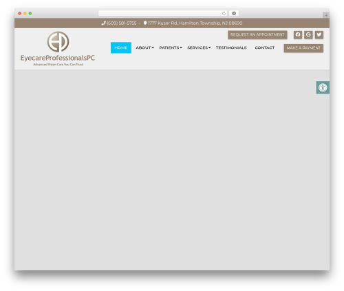 Dmm ada WordPress plugin - eyecareprofessionals.com