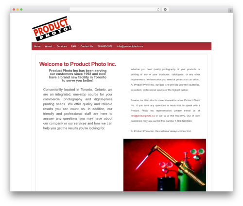 Responsive WordPress theme free - productphoto.ca Responsive WordPress theme free - productphoto.ca