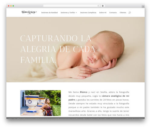 Theme WordPress Divi - blancaquiroga.com