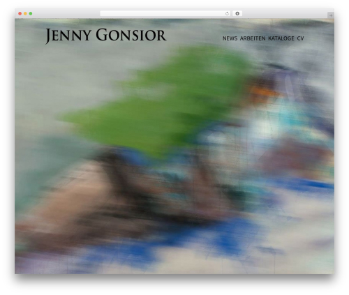 Theme WordPress JG2017 - jennygonsior.de