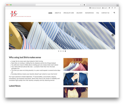Theme WordPress MX - justshirtsoflondon.co.uk