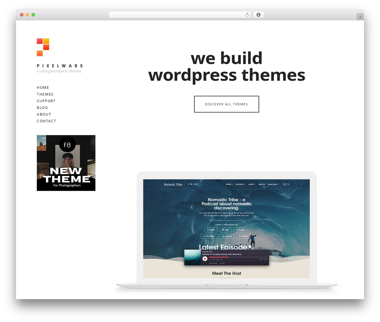 Theme WordPress Pixelwars - pixelwars.org
