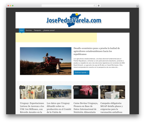 WordPress theme Expound - josepedrovarela.com