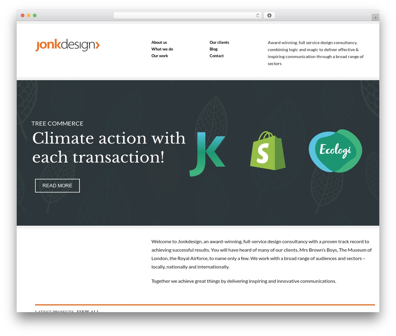 WordPress theme Jonkdesign - jonkdesign.co.uk
