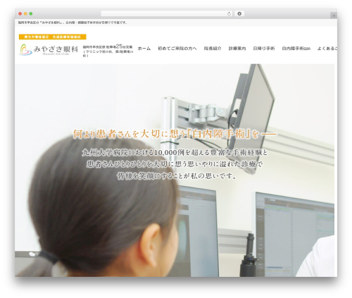 WordPress theme Mediacross wp theme 2018-2 - miyazakiganka.net