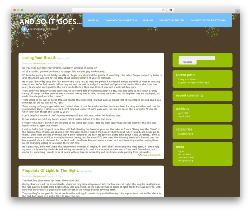 Rounded WP theme - janice.kurbjun.com