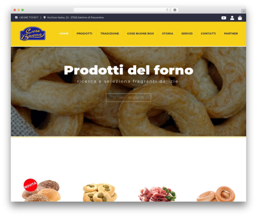 WordPress theme Bakery - cosebuonesrl.it