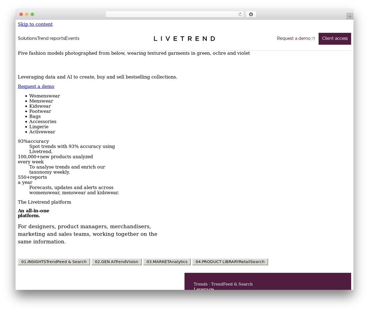Anders theme WordPress - livetrend.co