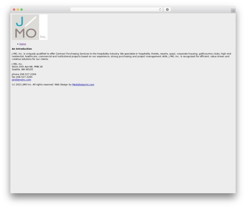 Best WordPress theme Complexity - jmoinc.com
