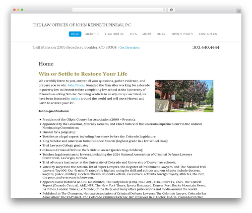 Bigfuzz Reset WordPress theme design - johnpineau.com