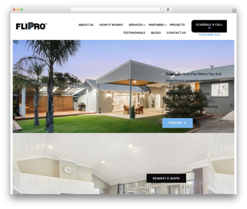 Elevate WordPress theme - flipro.com.au