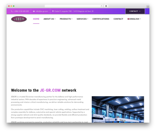 Facmaster theme WordPress - je-gr.com