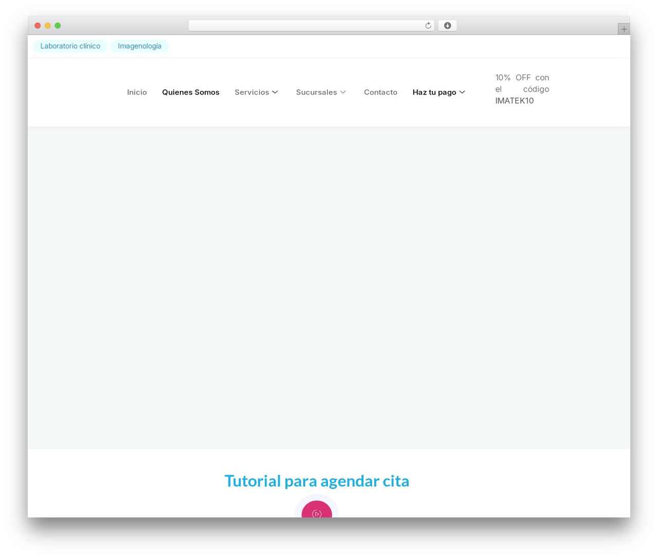 Hello Elementor theme WordPress - imatek.mx