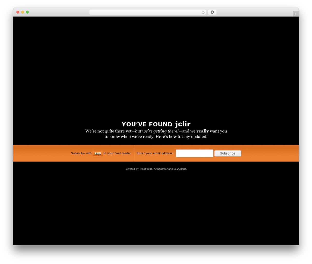 LaunchPad WordPress theme design - jclir.com