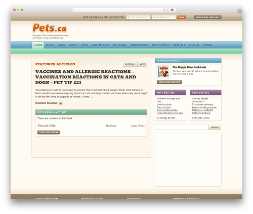 Cart66 WordPress plugin - pets.ca