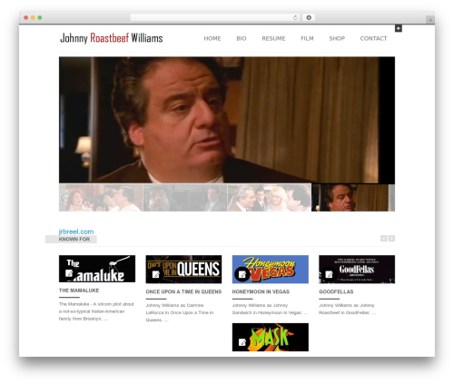 SkyWalker Theme for WordPress WordPress website theme - johnnyroastbeef.com