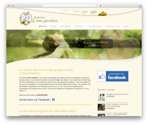 Striking MultiFlex & Ecommerce Responsive WordPress Theme WordPress store theme - produits-naturels-lait-anesse.com