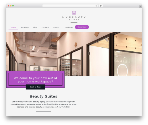 Theme WordPress RayTheme - nybeautysuites.com