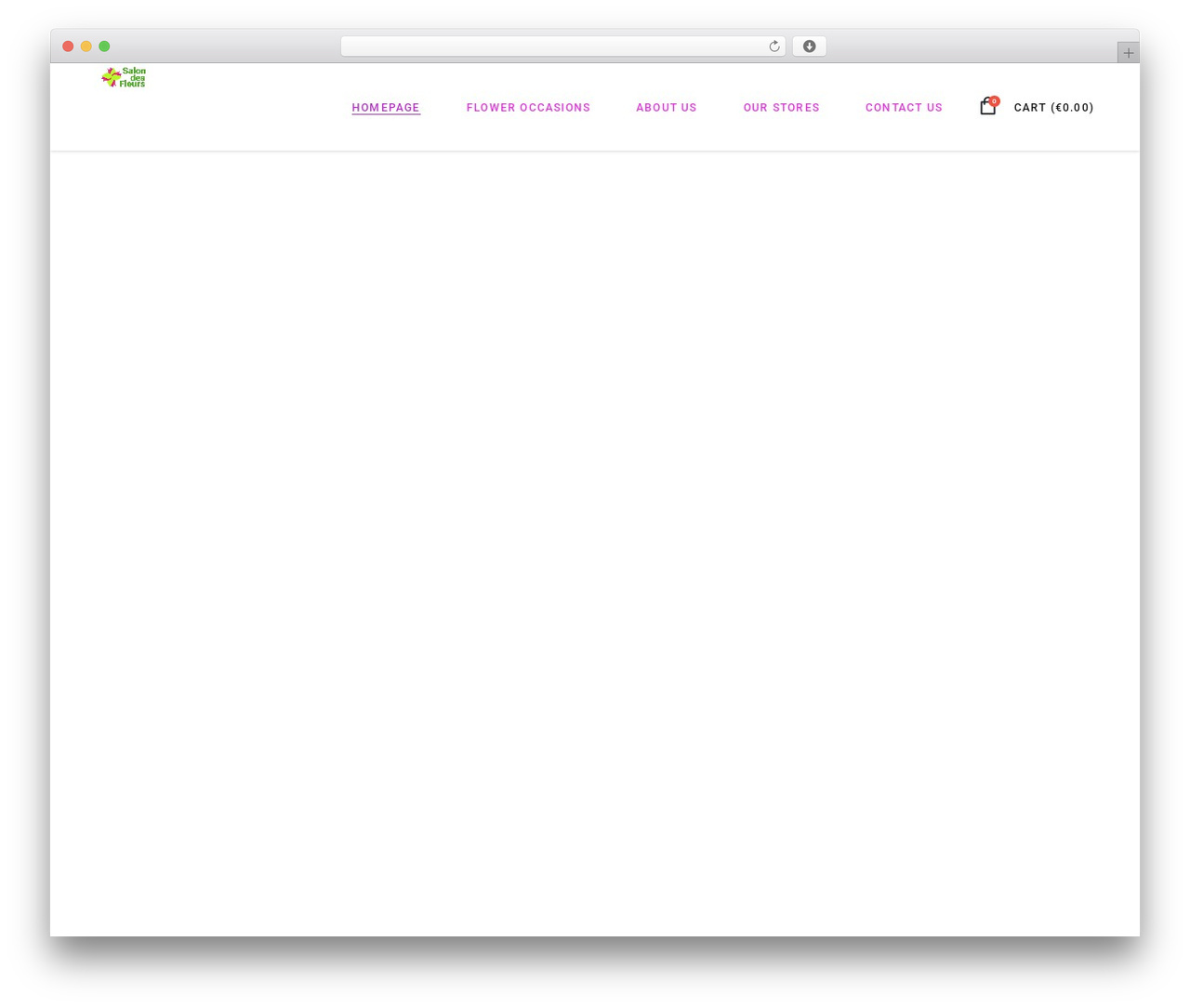 WordPress theme Fiorello - salondesfleurscy.com