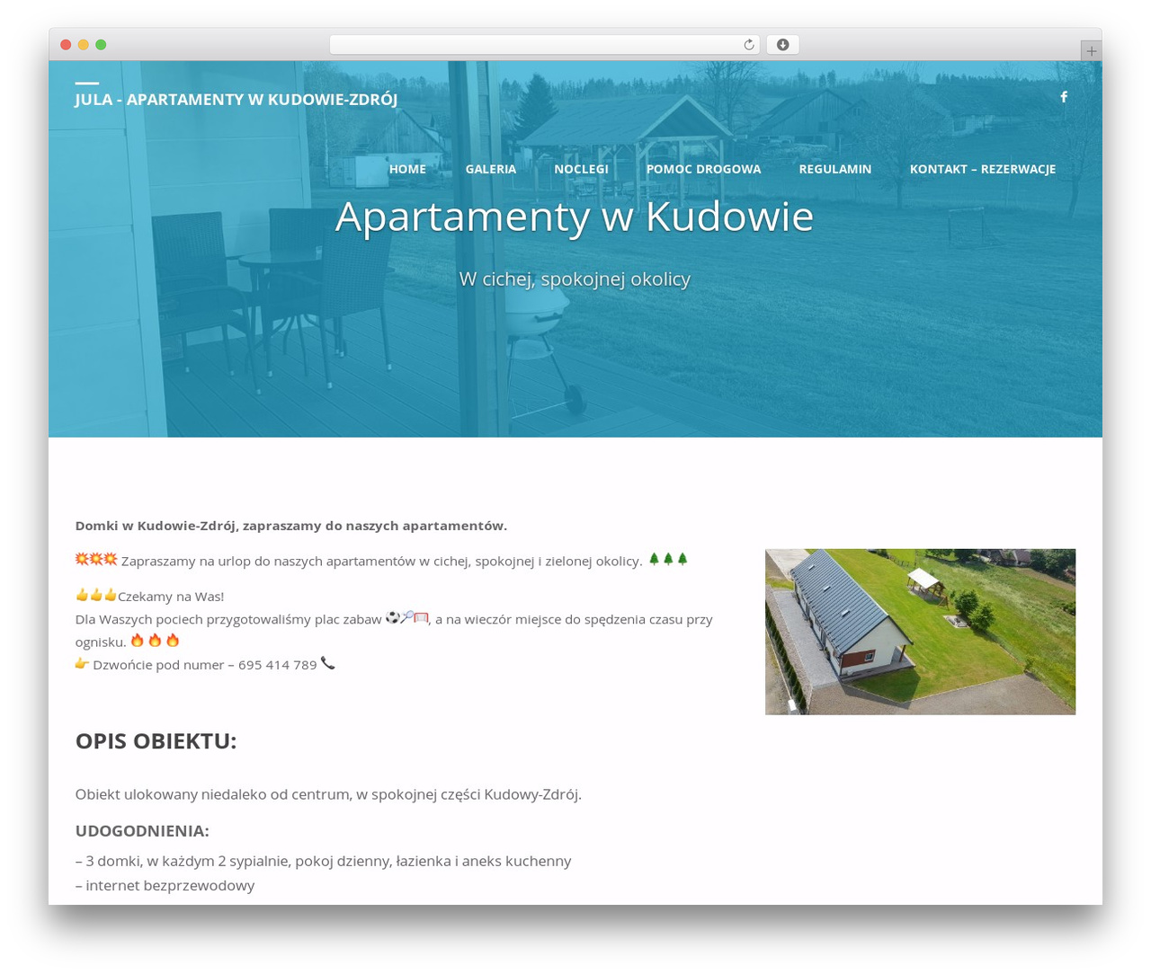 WordPress theme Septera - apartamentywkudowie.pl WordPress theme Septera - apartamentywkudowie.pl