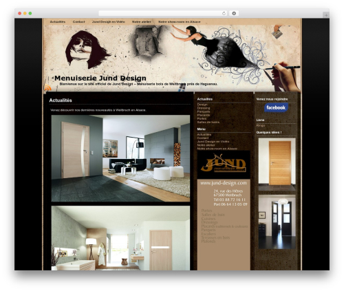 WordPress theme Witcher Mind - jund-design.com