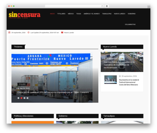Barta core WordPress plugin - sincensura.mx