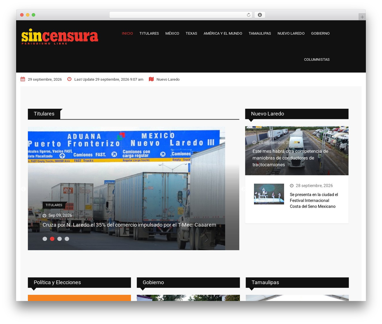 WordPress website theme Barta - sincensura.mx WordPress website theme Barta - sincensura.mx