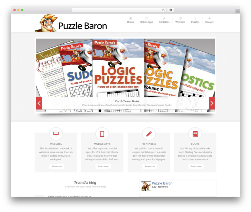 Alexx - Multipurpose Wordpress Theme WordPress theme - puzzlebaron.com