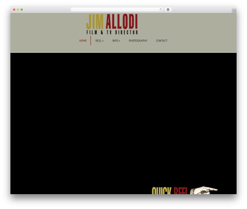 Catalyst WordPress theme - jimallodi.com
