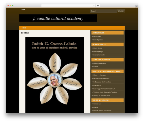 choco WordPress theme - jcamilleculturalacademy.com