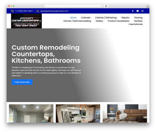 Short and post WordPress plugin - applegatescustomcountertops.com