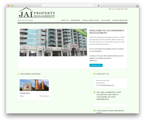 deCasa theme WordPress - jaipm.com