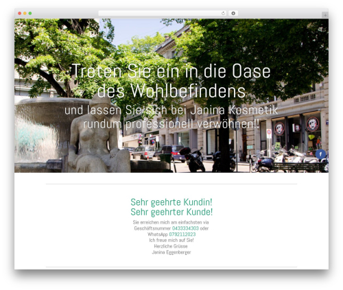 Monarch 2 WordPress plugin - janina-kosmetik.ch
