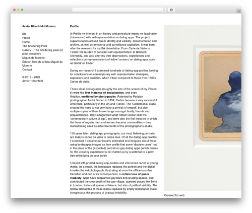 Expositio Theme WordPress theme - javierhirschfeld.com