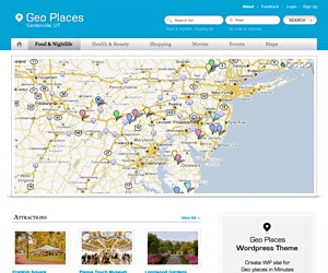 GoodMap theme WordPress
