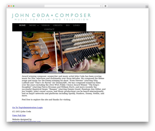 Lbg audio2 html5 WordPress plugin - johncoda.com
