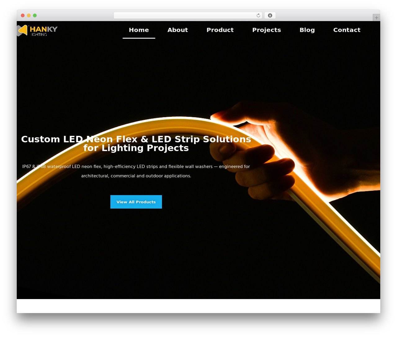 Hello Elementor WordPress theme design - hankylight.com
