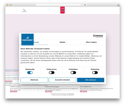Wordpress eye able assistant WordPress plugin - www.horizont-muenchen.org