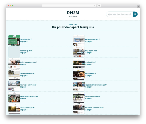 Maxwell WordPress theme - dn2m.fr Maxwell WordPress theme - dn2m.fr