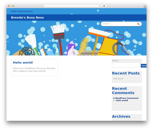 Smart Cleaning WordPress theme - brendasbusybees.com Smart Cleaning WordPress theme - brendasbusybees.com