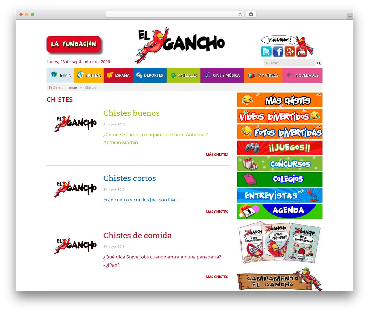 SmartMag WordPress theme - periodicoelgancho.com SmartMag WordPress theme - periodicoelgancho.com