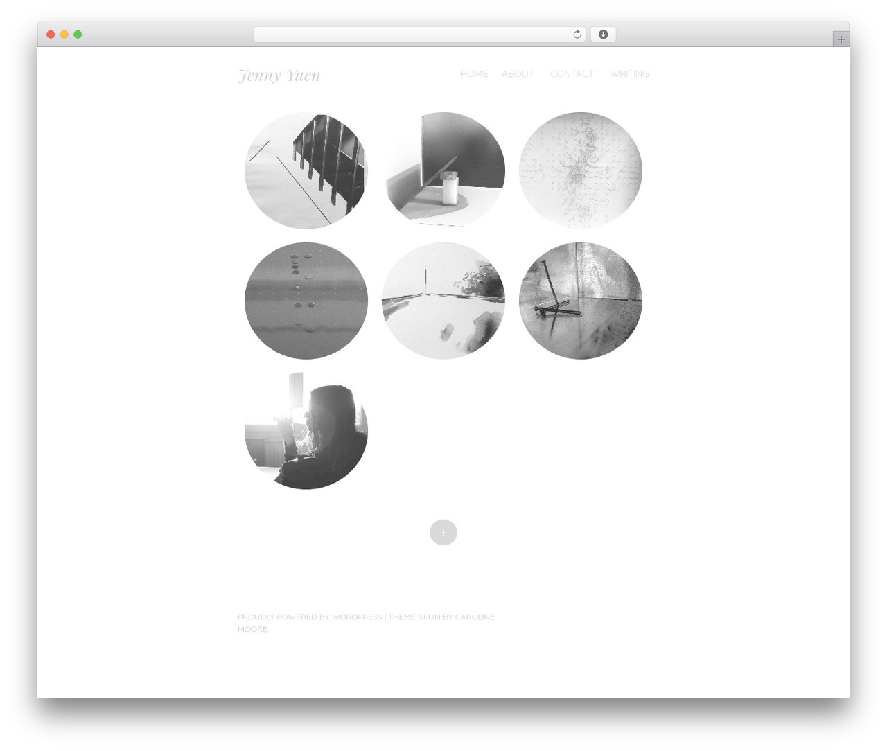 Spun theme WordPress - jennypk.com