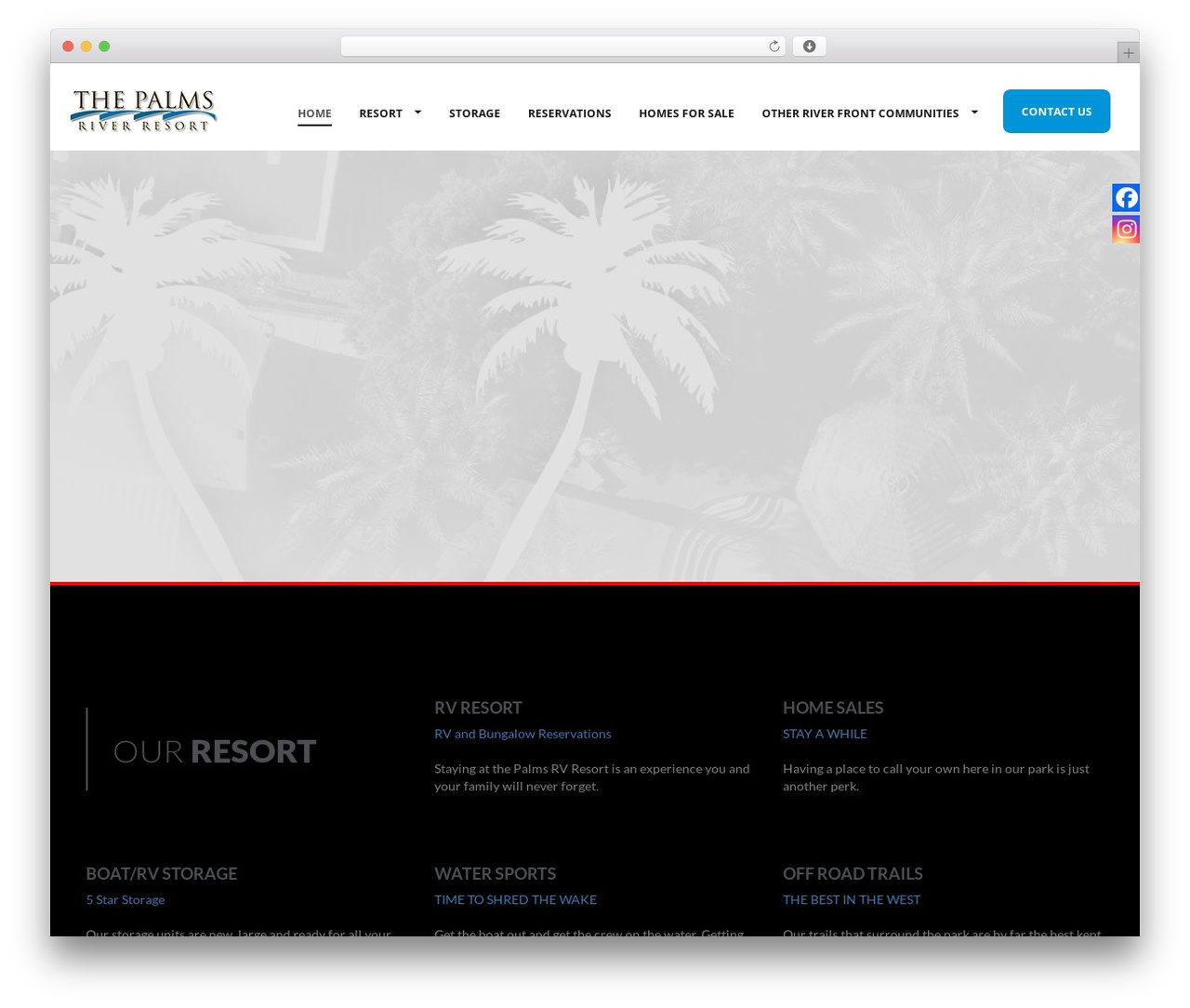 Theme WordPress Genesis - palmsriverresort.com