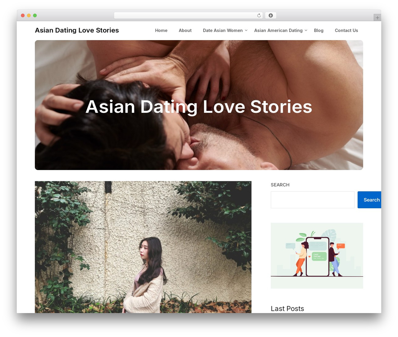 Theme WordPress Draftly - asiandatinglovestories.com