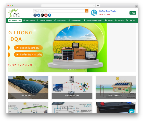 Lien he thv WordPress plugin - dqasolar.com